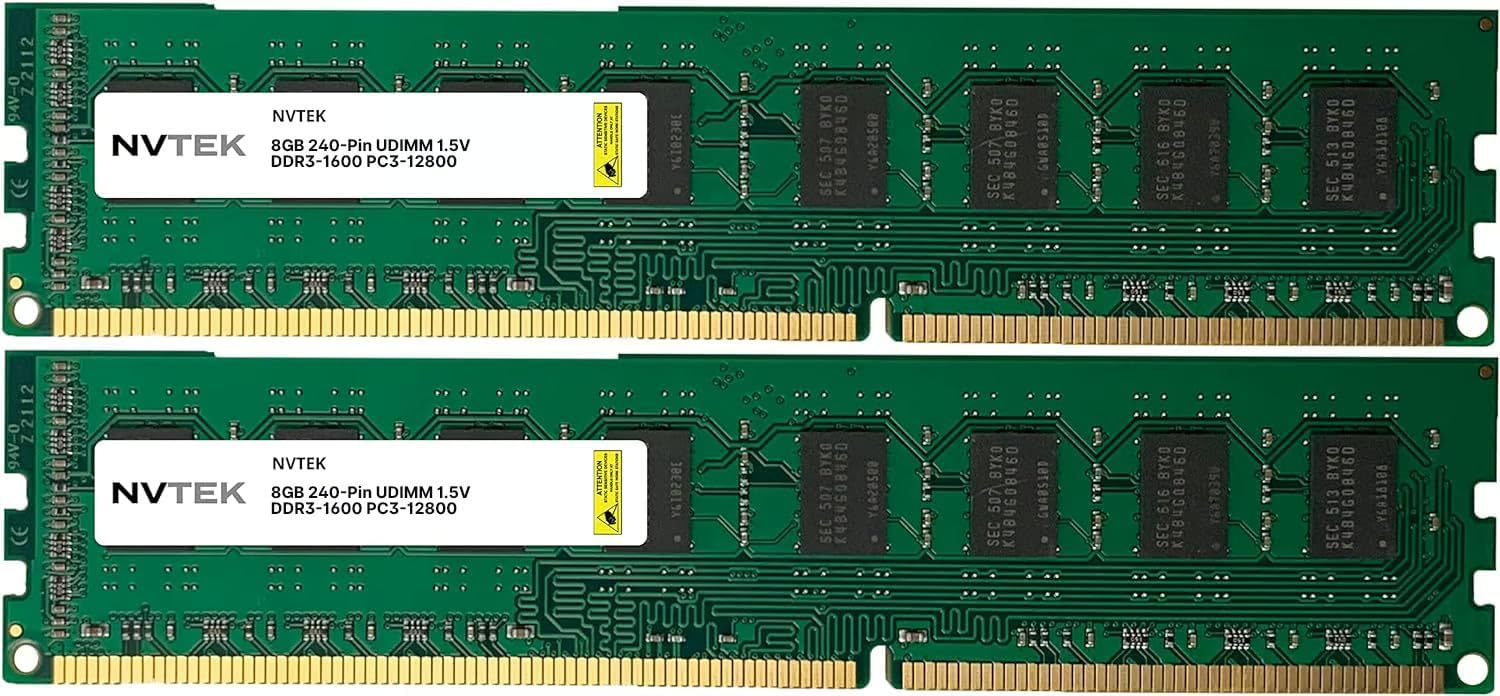 Image of 16GB DDR3 RAM Sticks. Image copyright from Amazon.