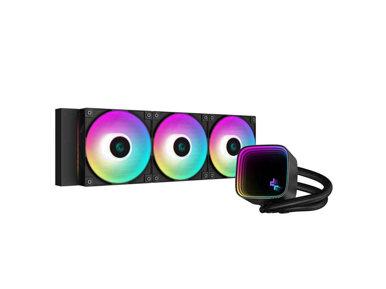 Image of DeepCool LS720 Liquid Cooler. Image copyright from Newegg.